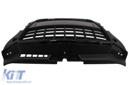 Jelvény nélküli hűtőrács Audi A3 8P facelift (2008-2012) fekete-image-6094772