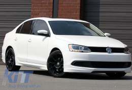 Jetta Mk6 R Line Side Skirts Raw Surface Vacuum Plastic / 2010-2018 - DTSSV6026648