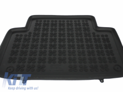 Jeu Tapis de Sol Caoutchouc Noir pour Audi Q7 4L 05-14 Inodore Bord Augmenté-image-5999475