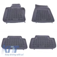 image-37-Jeu Tapis de Sol Caoutchouc Noir pour BMW X3 E83 04-10 Inodore Bord Augmenté