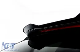 Juego de alerones tipo S-Line versión 1 de Maxton Design adecuado para faldones laterales, parachoques delantero, trasero y techo del Audi A6 S-Line C9 Avant después de 2025, negro brillante-image-6235661