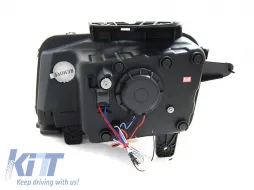 Juego de faros de tuning adecuado para Chevrolet Camaro 2009-2013 con base negra, izquierda y derecha-image-6152771