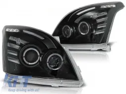 image-6-Juego de faros de tuning adecuado para TOYOTA LAND CRUISER 120 2003-2009, izquierdo y derecho