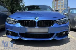 Juego de faros LED tipo X-laser adecuado para BMW Serie 4 F32, F33, F36 2013-2016 para modelos con faros xenón de fábrica-image-6150384