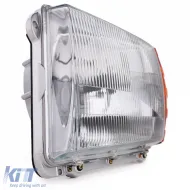 Juego de faros sin LWR 6 pines derecho + izquierdo adecuado para Mercedes SL R107 SLC C107-image-6202128
