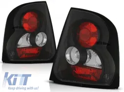 image-2-Juego de luces traseras de tuning adecuado para Skoda OCTAVIA 03.1997-07.2000 Liftback con base negra, izquierdo y derecho