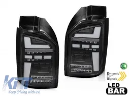 image-27-Juego de luces traseras de tuning LED adecuado para VW T6 2015-2019, T6.1 2019-2021, base ahumada blanca, izquierda y derecha para el modelo con luces traseras LED instaladas de fábrica
