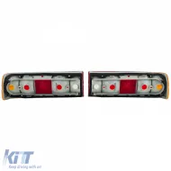 Juego de luces traseras derecha + izquierda adecuado para BMW Serie 3 E30 82-87 pre-facelift-image-6257335