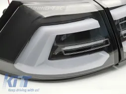 Juego de luces traseras LED adecuado para Volkswagen Golf VII familiar 2017-2019, con base negra, izquierda y derecha-image-6238210