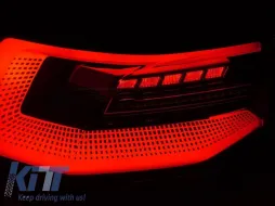 Juego de luces traseras LED adecuado para Volkswagen Golf VIII 2019-2024 hatchback, con base roja, izquierda y derecha-image-6238252