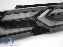 Juego de luces traseras LED de tuning adecuado para Chevrolet Camaro 2019-2023, con señal de giro dinámica, base ahumada negra, izquierda y derecha-image-6151981