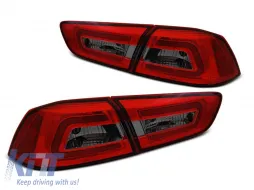 image-36-Juego de luces traseras LED de tuning adecuado para Mitsubishi Lancer 8 sedán 2008-2011, izquierdo y derecho