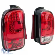 Juego de luces traseras LED edición roja adecuado para Mini Clubman R55 2010-2014-image-6205722