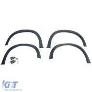 Juego de molduras para arcos de rueda Fender flare de 4 piezas adecuado para BMW X5 E70 10-13-image-6201368