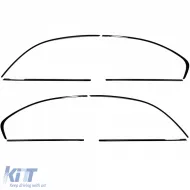 Juego de molduras Shadow Line negras adecuado para BMW Serie 3 F30 Sedán 11-18-image-6208038