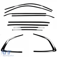 Juego de molduras Shadow Line negro brillante adecuado para BMW X3 G01 desde 2017-image-6209758