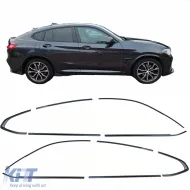 image-18-Juego de molduras Shadow Line Trim en negro brillante adecuado para BMW X4 G02 desde 2018