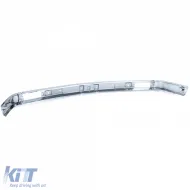 Juego de parachoques delantero cromado derecho izquierdo central para BMW Serie 3 E30 pre-facelift 82-87-image-6203932