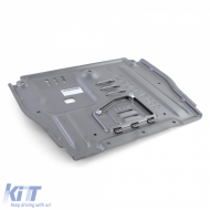 Juego de protección de chasis con placa de deslizamiento adecuado para Mercedes G-Class W463 desde 2018-image-6200932