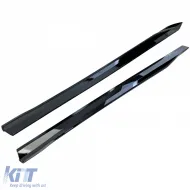 Juego de Side Skirt Gloss Black adecuado para BMW Serie 5 G60 G61 desde 2023-image-6257831