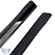 Juego de Side Skirt Gloss Black adecuado para BMW Serie 5 G60 G61 desde 2023-image-6257833