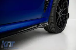 Juego de splitter de fibra de carbono prepreg Maxton Design adecuado para BMW X5 M-Pack G05 Facelift después de 2023-image-6144599