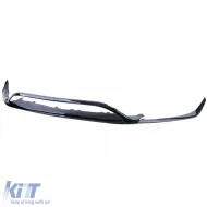 Juego de spoiler delantero parachoques deportivo negro brillante adecuado para Mercedes Clase A W176-image-6192277