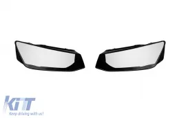 image-48-Juego de vidrio de faros adecuado para Audi Q2 2018-2021, izquierdo y derecho