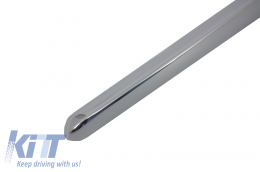 Jupes bandes garniture pièces chrome pour Mercedes S W222 13-20 S65 S63 Look LWB-image-6018948