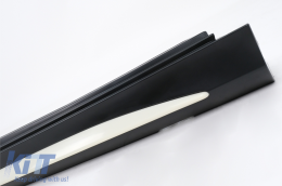 Jupes Latérales pour Mercedes Classe C W205 S205 2014-2020 Sport C63 Design-image-6110455