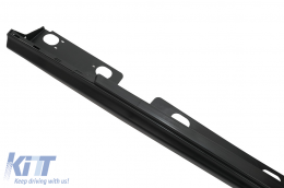 Jupes latérales pour Mercedes Classe S W221 2005-2013 S65 Look seul pour Empattement long-image-6088262