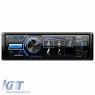 JVC KD-X560BT Universal 1DIN Radio with 3