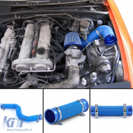 image-48-Kaltluft-Performance-Kit Ansaugflexrohr Blau geeignet für Sportluftfilter