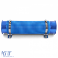 Kaltluft-Performance-Kit Ansaugflexrohr Blau geeignet für Sportluftfilter-image-6190567
