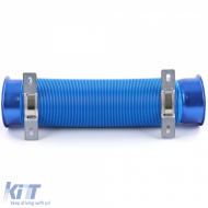 Kaltluft-Performance-Kit Ansaugflexrohr Blau geeignet für Sportluftfilter-image-6190569