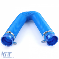 Kaltluft-Performance-Kit Ansaugflexrohr Blau geeignet für Sportluftfilter-image-6190572