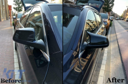 Kalvmmata kathreftón katállhla gia BMW Seirá 5 F10 F11 F18 Non LCI (07.2010-2013) Inódhs ánthrakas Look Schédio M-image-6076759