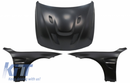 image-12-Kapó kapáki me Mprostiná fterá Mavro Chrómio katállhlo gia BMW Seirá 4 F32 F33 F36 (2011-2019) M4 GTS Look