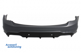 Katállhlo gia MERCEDES C-Class W204 Ananéosh C63 Body Kit T-Modell S204 Statheró salóni Estate me Emprós Grília Athlhtikó Mavro Glossy-image-6024813