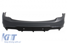 Katállhlo gia MERCEDES C-Class W204 Ananéosh Body Kit T-Modell S204 Statheró salóni Estate me Emprós Grília Athlhtikó Mavro Glossy & Chrómio-image-6024864