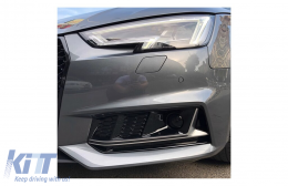 Káto grília Profulaktíras profulaktíra ACC Kalvmmata Plaϊnés grílies katállhles gia Audi A4 B9 Sedan Avant (2016-2018) RS4 Schediasmós Ashmí Edition-image-6126575
