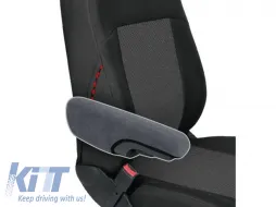 Kegel Apollo series upholstery suitable for rear seats, black with gray-image-6212155