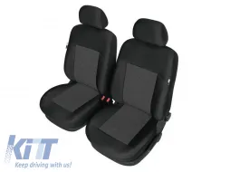 image-34-Kegel Apollo series upholstery suitable for two separate front seats, black with gray