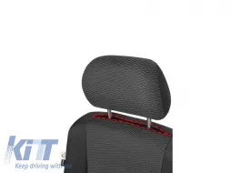 Kegel Ares-Serie Polsterung geeignet für Rücksitze, schwarz mit grau-image-6212120