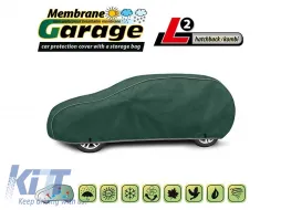 image-54-Kegel Membrane Garage Cover size L2 green suitable for hatchback/wagon 430-455x126-136cm