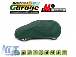Kegel Membrane Garage Cover size M1 green suitable for hatchback, 355-380x126-136cm - ABCHSC6006923