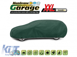 Kegel Membrane Garage cover size XXL green for station wagon, 485-505x127-137cm - ABAUSC6006928