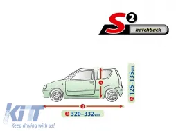 Kegel Mobile-Serie Abdeckung Größe S2 grau geeignet für Hatchback-image-6212450