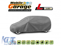 Kegel Mobile series cover size L gray suitable for VAN, 423-443x150-160cm - ABCISC6006871
