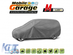 Kegel Mobile series cover size M gray suitable for VAN, 400-423x150-160cm - ABCISC6006870